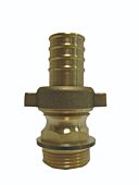 Messing 3/3 koppeling met buitendraad