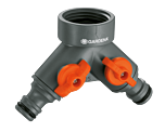 GARDENA 2-weg waterverdeler 3/4"