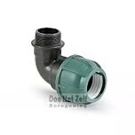 L-Stuk PE - Bu dr |  16 mm x 1/2"