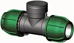 T-Stuk PE Bi dr |  20 mm x 1/2"