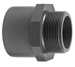 PVC Puntstuk Bu dr |  32/40 mm x 3/4