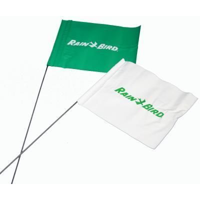 RainBird Markeervlaggetjes wit/groen - 100 stuks