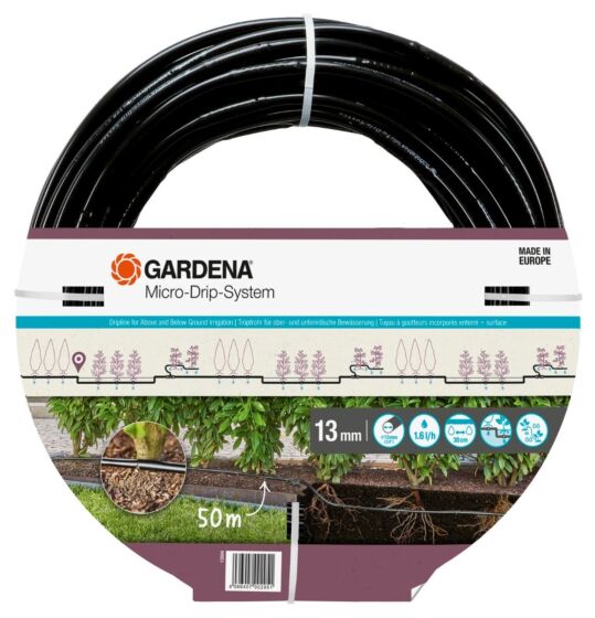 Gardena Druppelbuis onder&bovengronds 50m