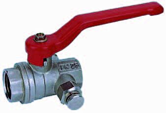 Verchr. Messing Kogelkraan aftap | 3/4