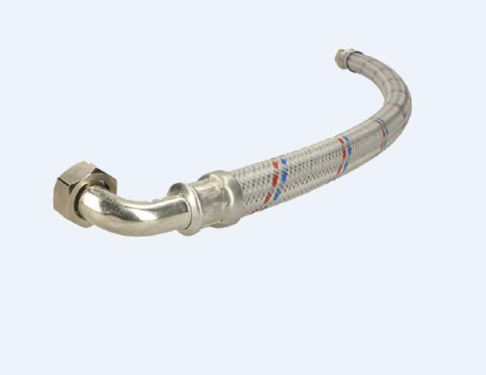 EPDM slang 125 cm - RVS kopp 3/4" - haaks