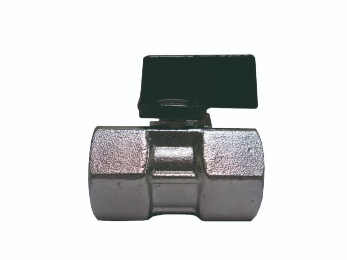 Mini messing kogelkraan