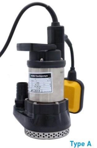 Robu dompelpomp JS-100 A - max 80 ltr p/minuut