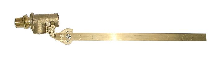 Messing vlotterkraan 1/2"