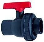 PVC Kogelkraan losneembaar |  50 mm