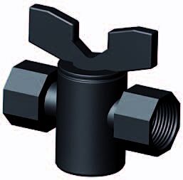 P.P. kraan 1/2"bi. x 1/2"bi.