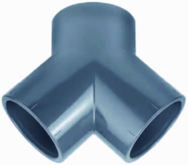 PVC Y-stuk 50 mm 16 bar