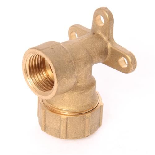 Knelknie op muurplaat Pe 25 x 3/4"