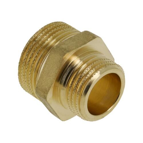 Messing Verloopnippel 1 x 1/2"
