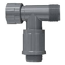Lasco manifold T - 1 x 1" buitendraad klepaansluiting