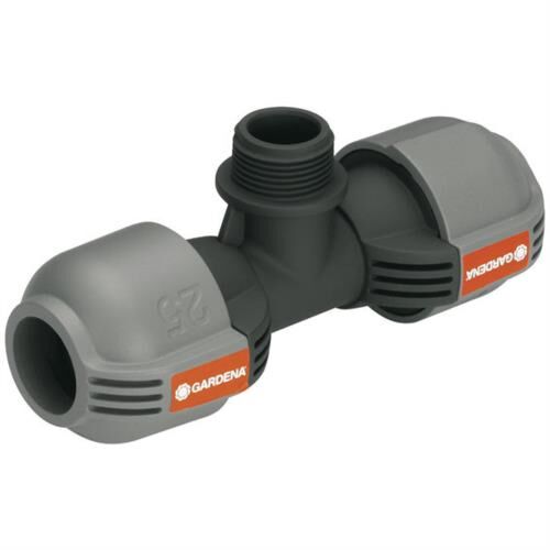 GARDENA T-stuk 25mm x 3/4" buitendraad